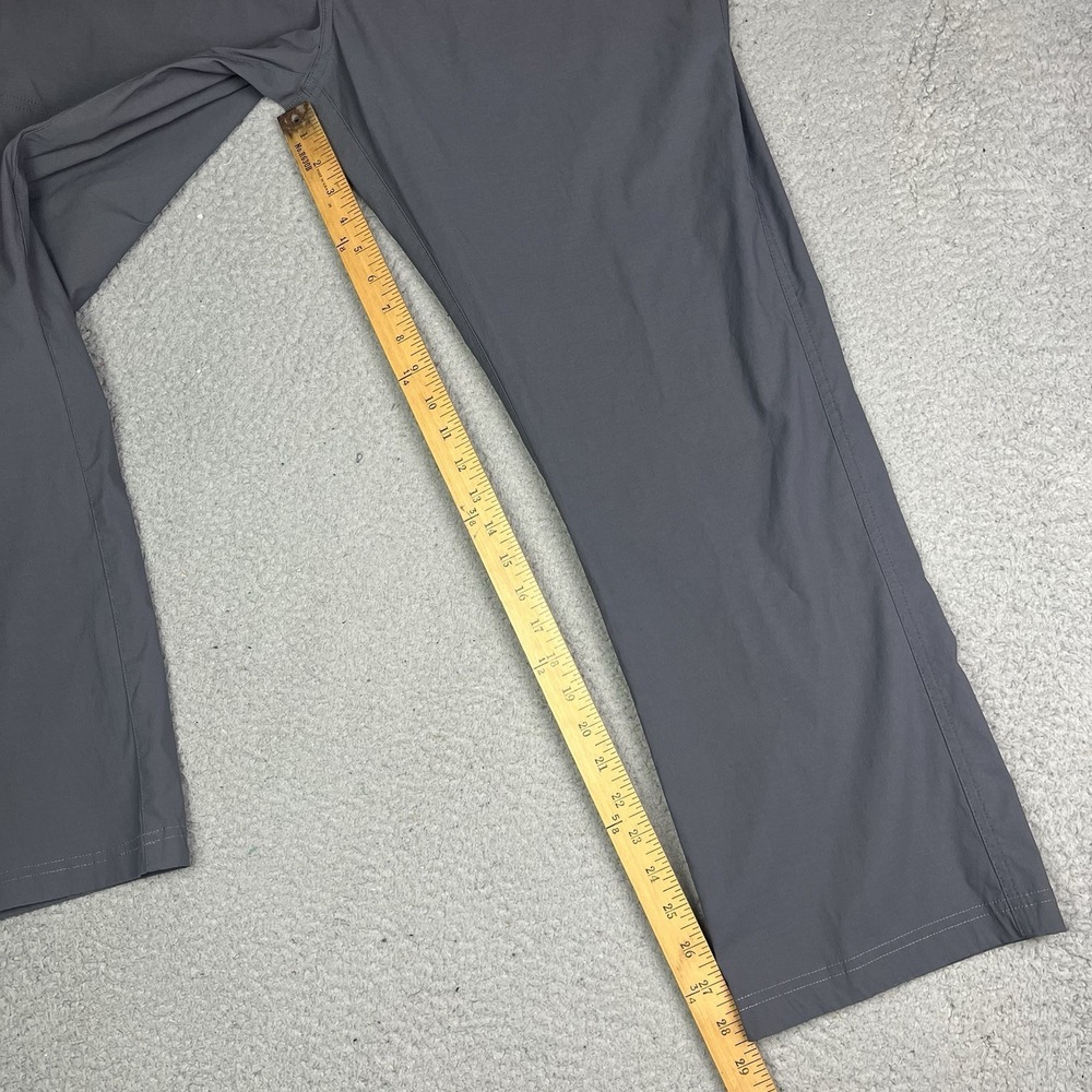 Orvis Tech Pants Mens 40 Hiking Nylon Stretch Water Repellent Gray 5 Pocket - Picture 11 of 11